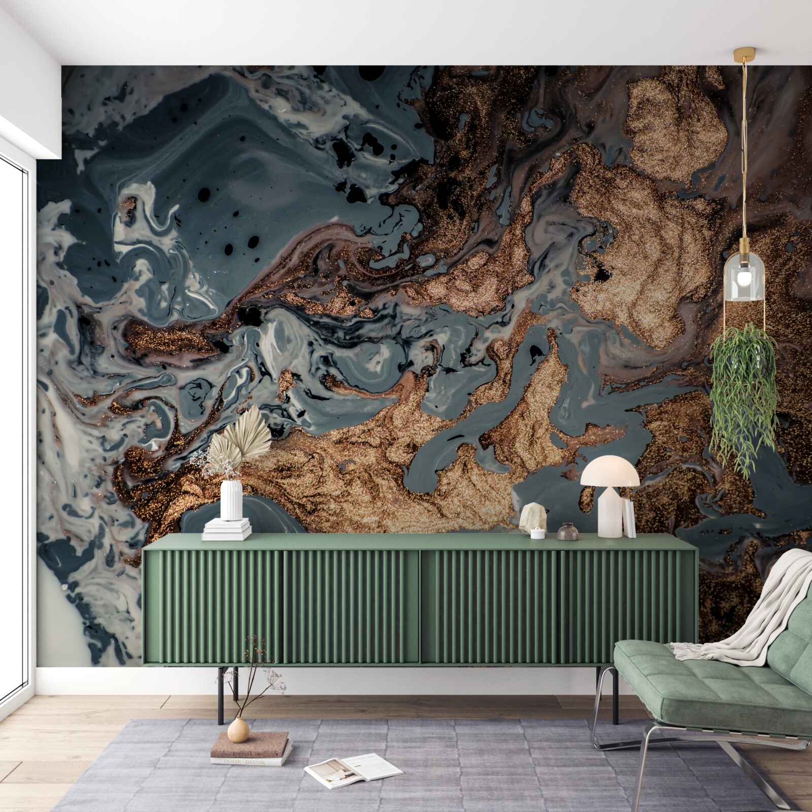 Fototapeta kondenzovaný zlatý elixír