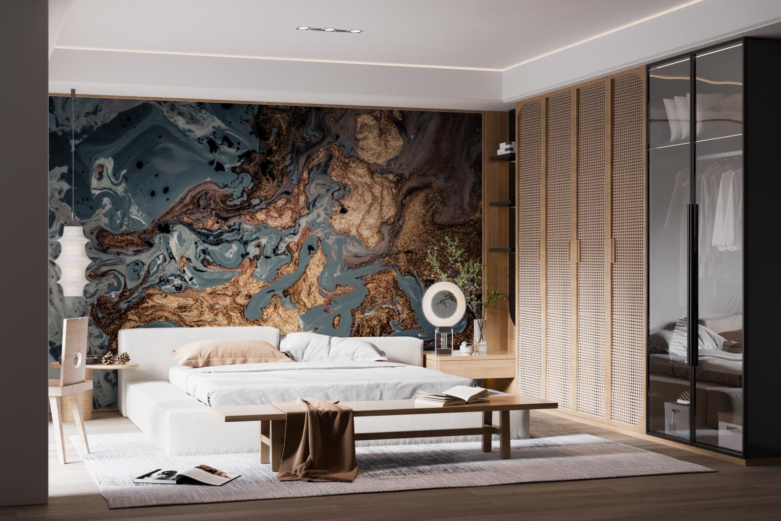 Fototapeta kondenzovaný zlatý elixír