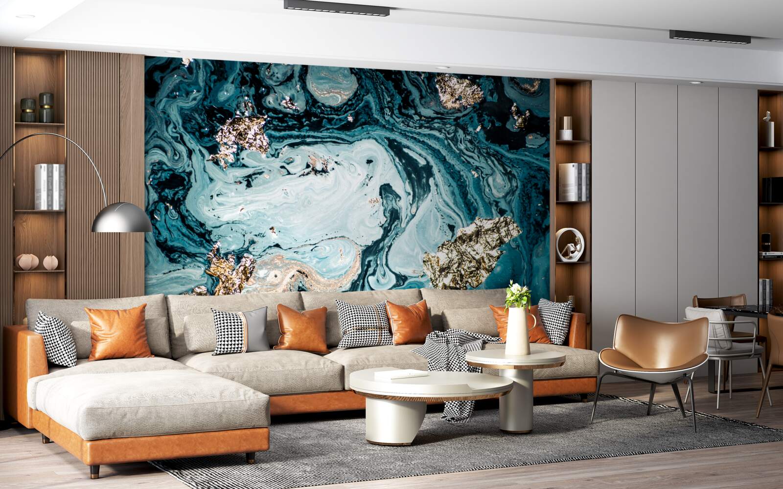 Fototapeta nádherné mramorové pozadie