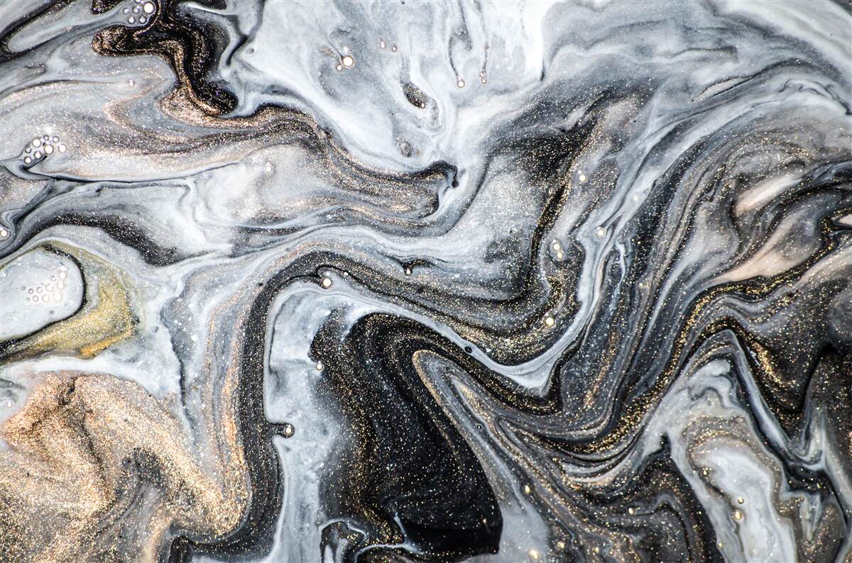 Fototapeta čierny mramor so zlatými žilami