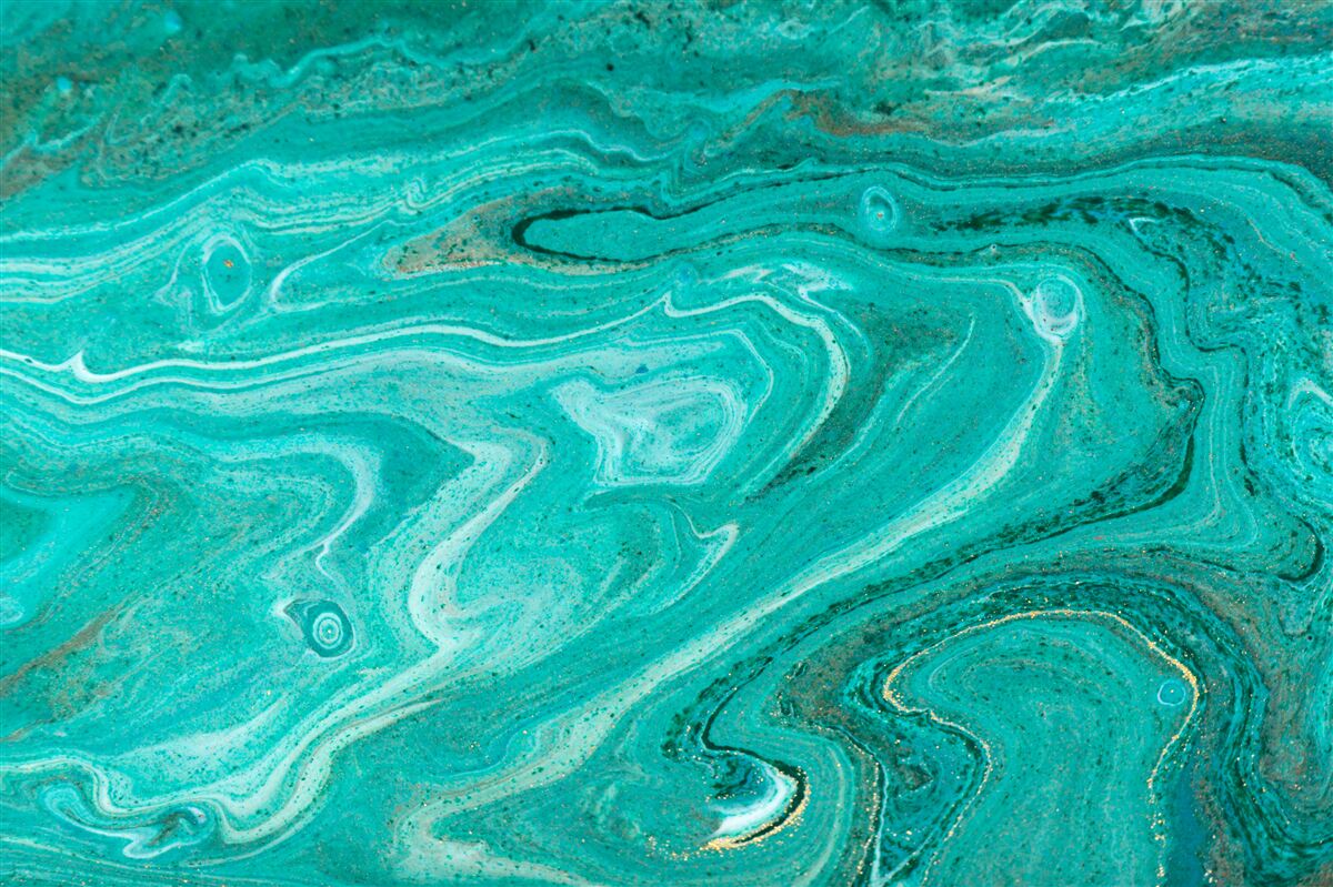 Fototapeta mramor v svetlozelených odtieňoch