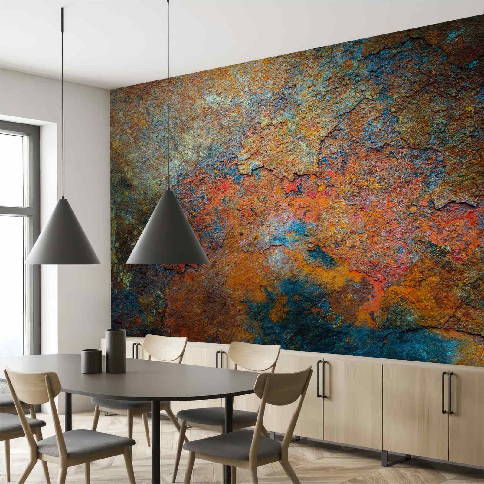 Fototapeta farba a štruktúra hrdze