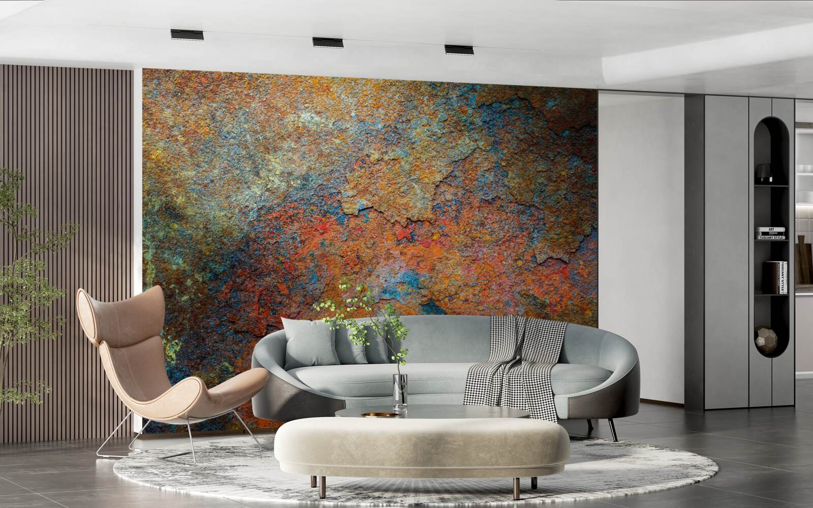 Fototapeta farba a štruktúra hrdze