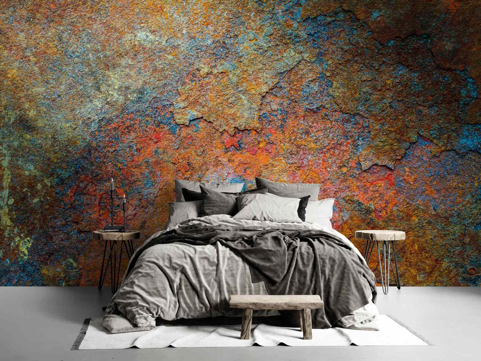 Fototapeta farba a štruktúra hrdze