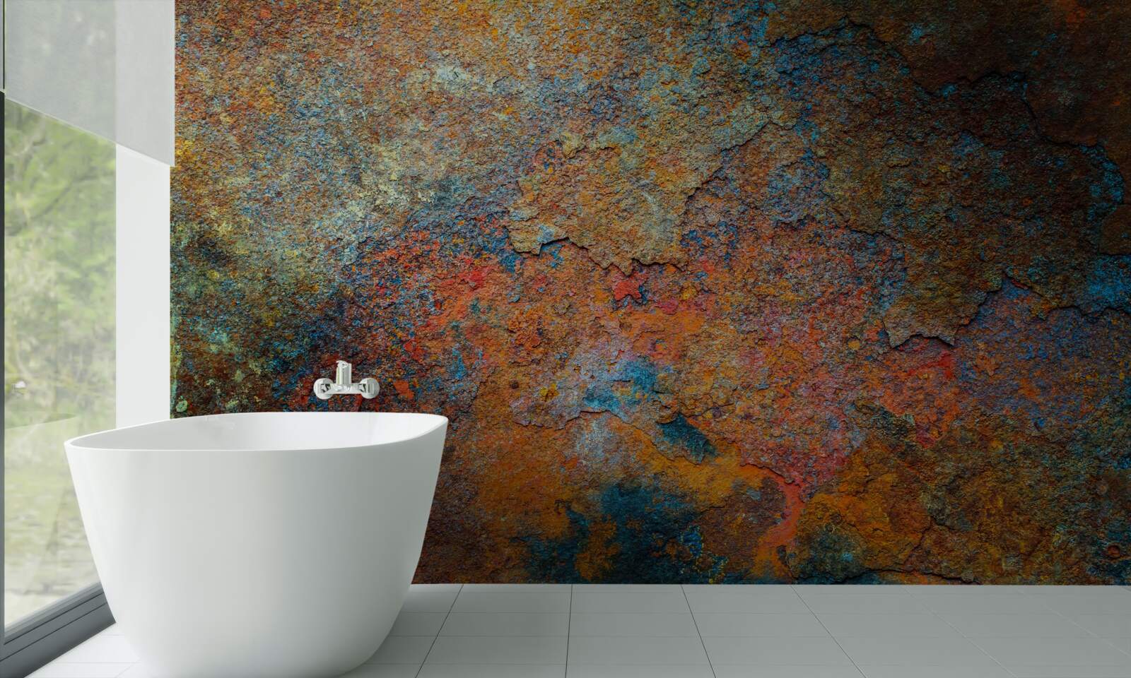 Fototapeta farba a štruktúra hrdze