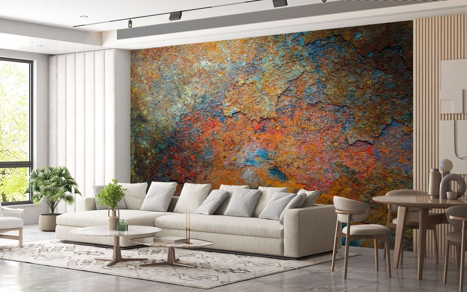 Fototapeta farba a štruktúra hrdze