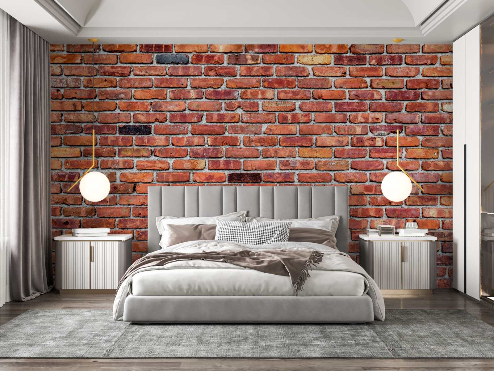 Fototapeta Stena zo starožitných tehál