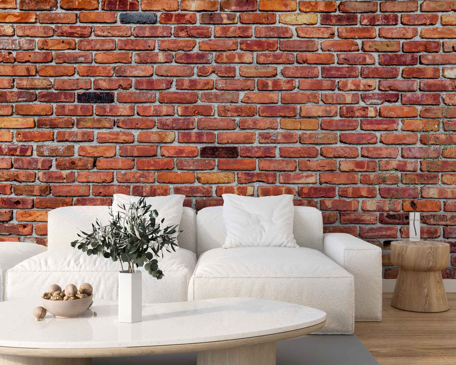 Fototapeta Stena zo starožitných tehál