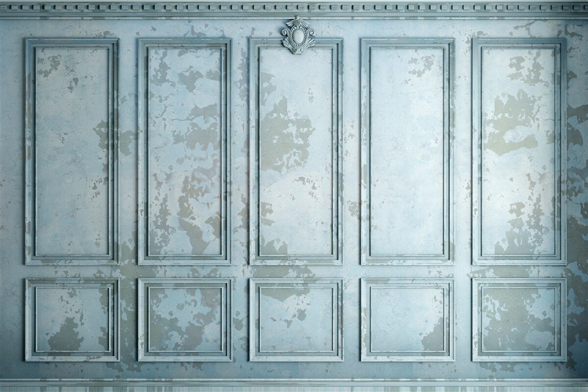 Fototapeta rámy obsahujú starú stenu