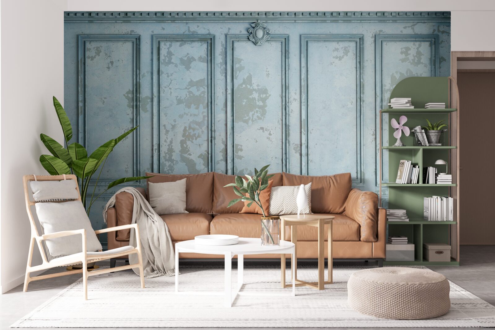 Fototapeta rámy obsahujú starú stenu