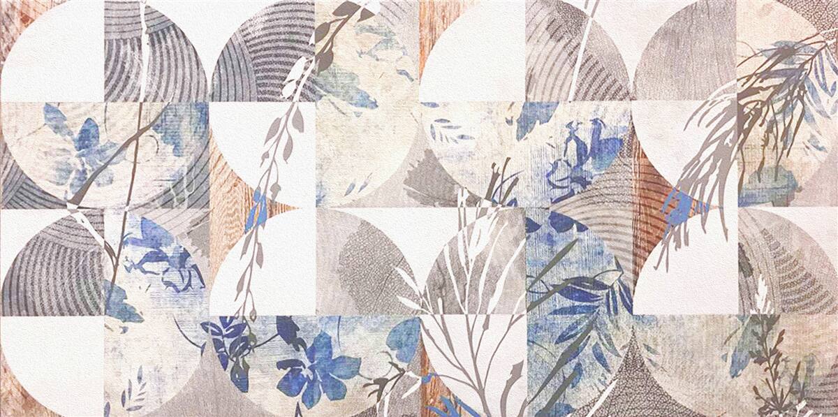 Fototapeta abstraktné pozadie s potlačou jesenného lístia