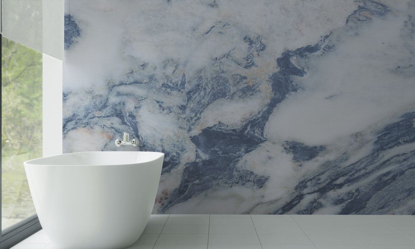 Fototapeta modré mramorové pozadie