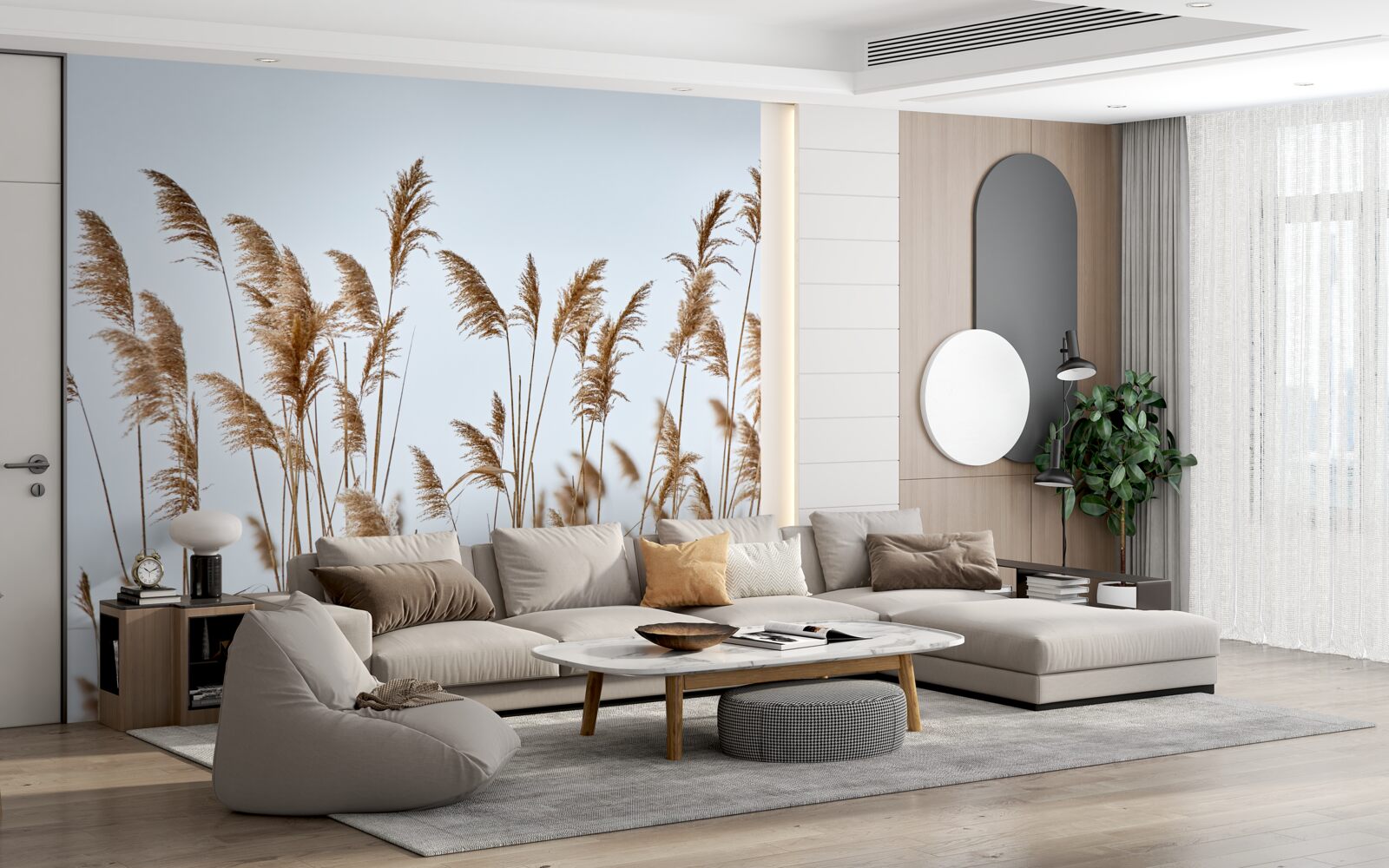 Fototapeta klasy pšenice siahajúce k nebu