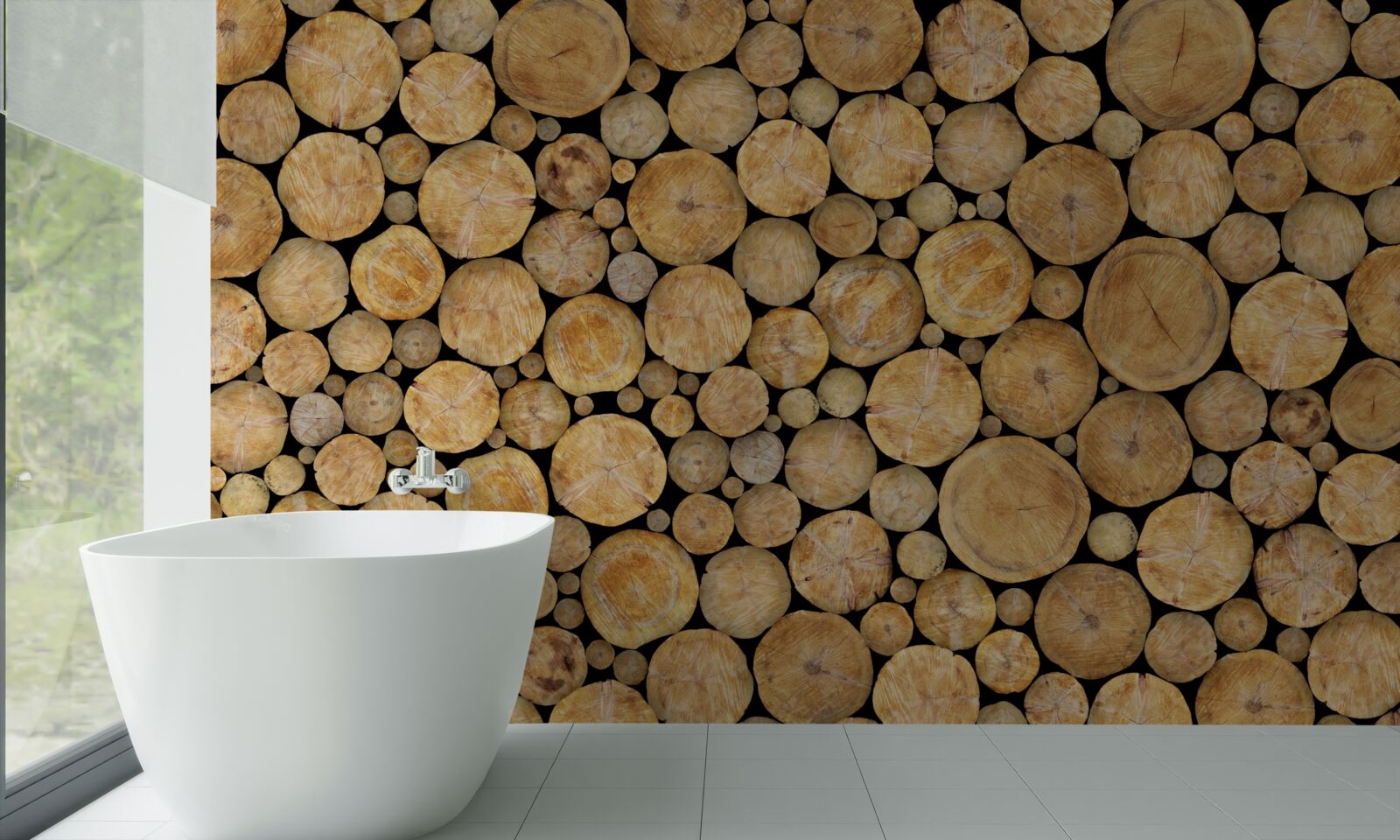 Fototapeta bolo vyrúbané značné množstvo stromov