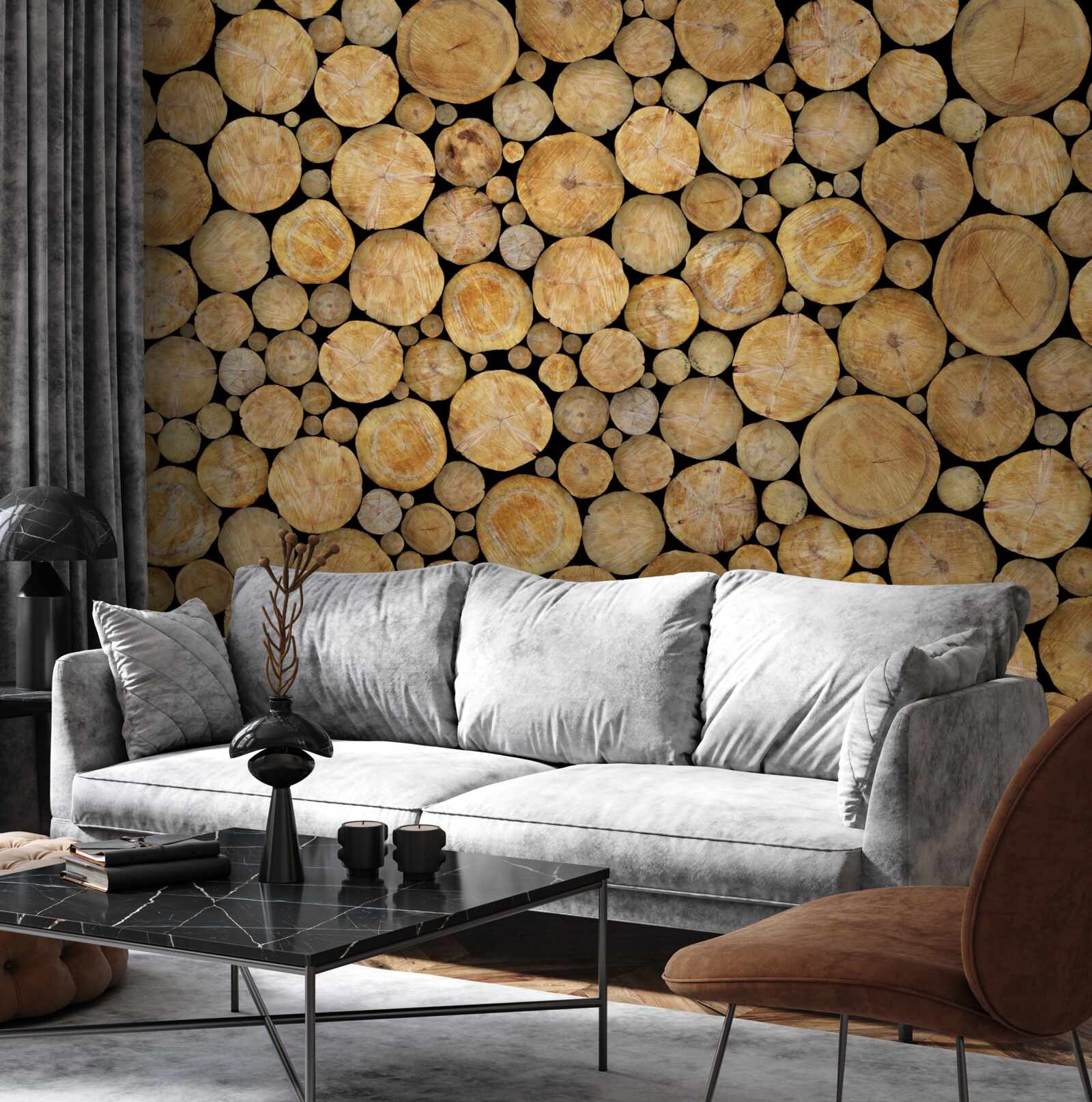 Fototapeta bolo vyrúbané značné množstvo stromov