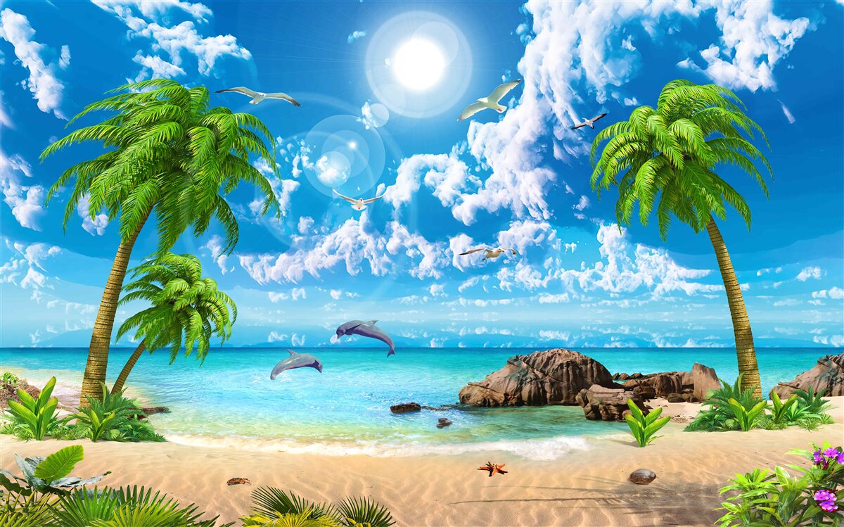 Fototapeta Príroda tropického pobrežia