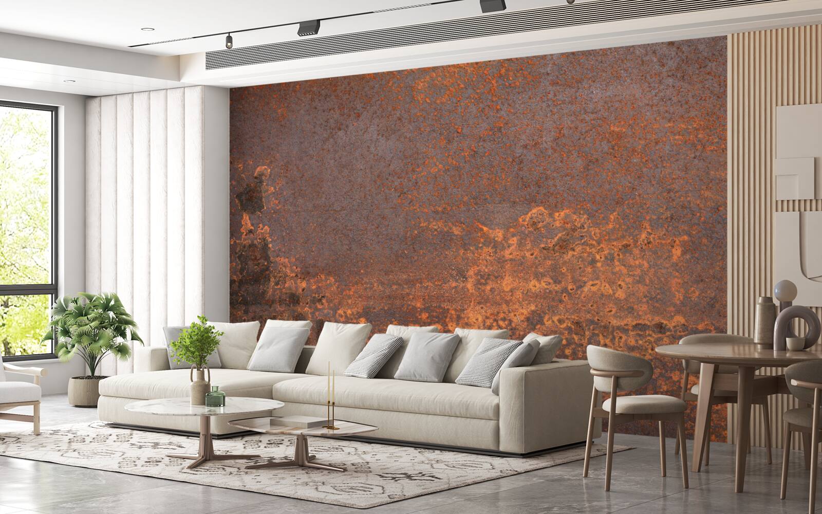 Fototapeta štruktúra oxidovaného kovu