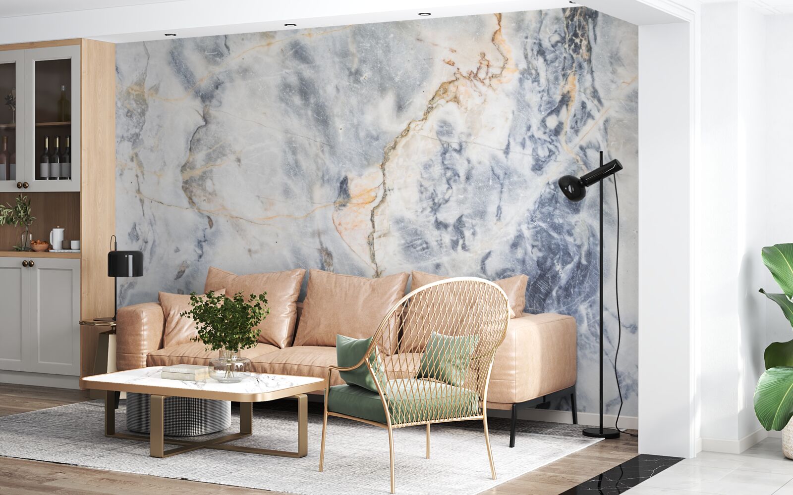 Fototapeta Liolitová kamenná dyha