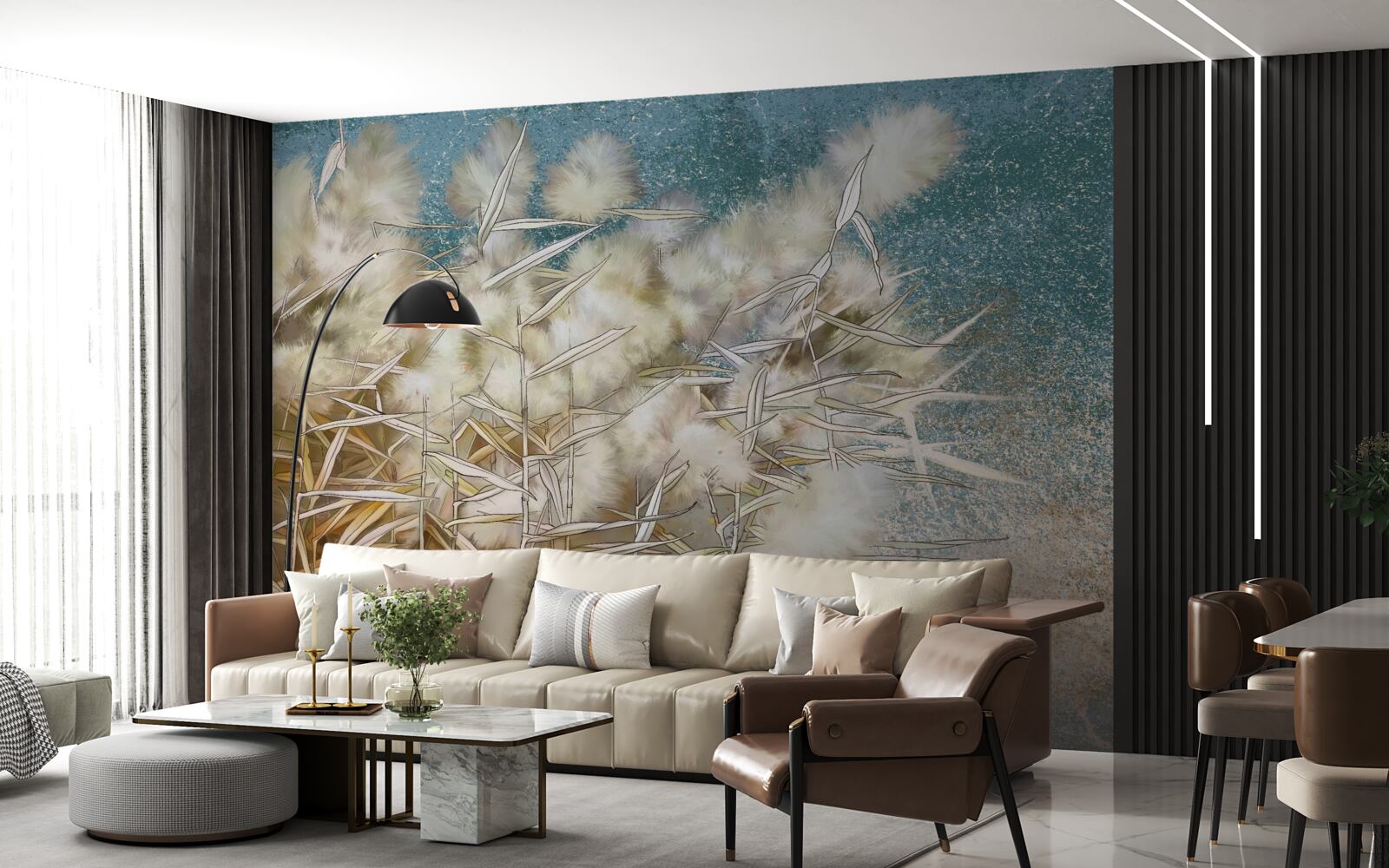 Fototapeta priemysel bielej bavlny