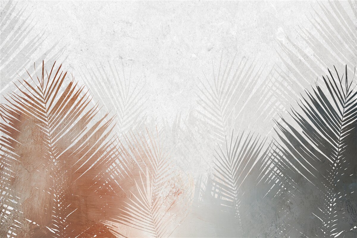 Fototapeta jesenná abstrakcia v hmlistom lese