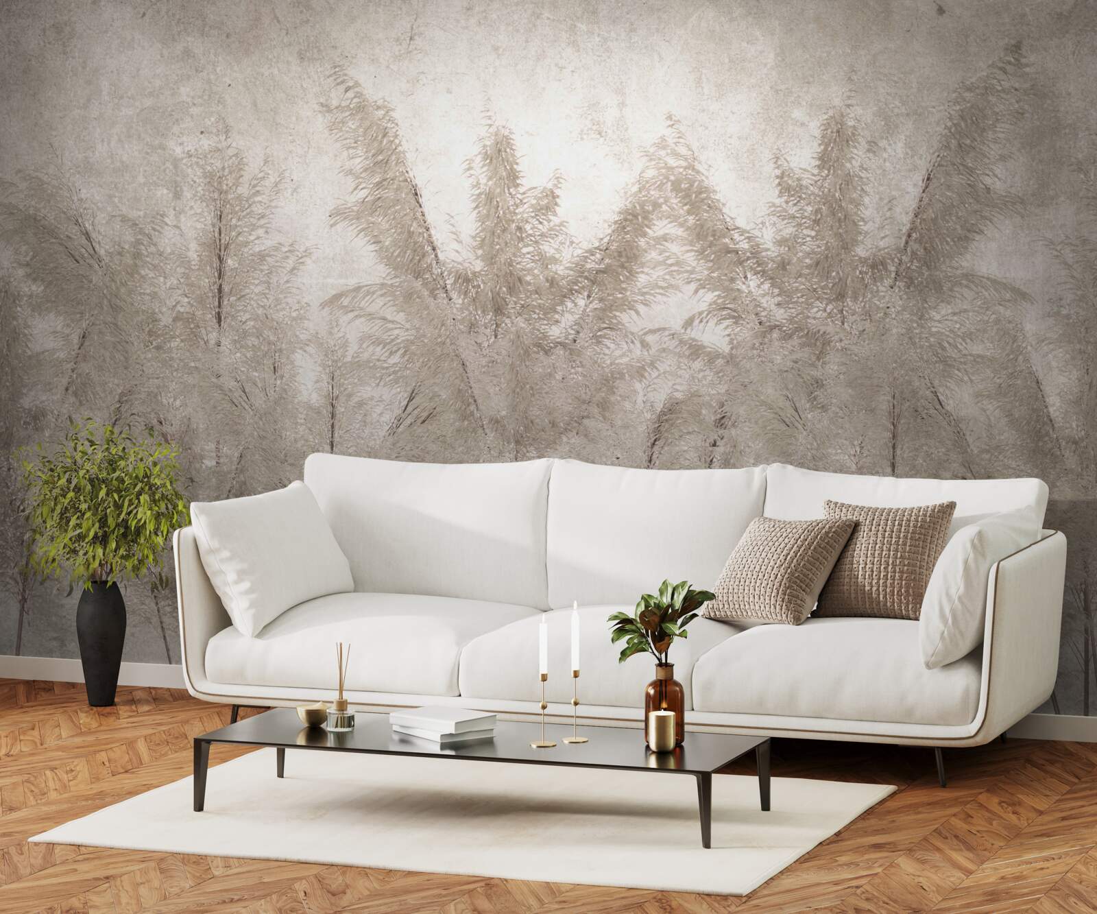 Fototapeta tropické ráno v hmle