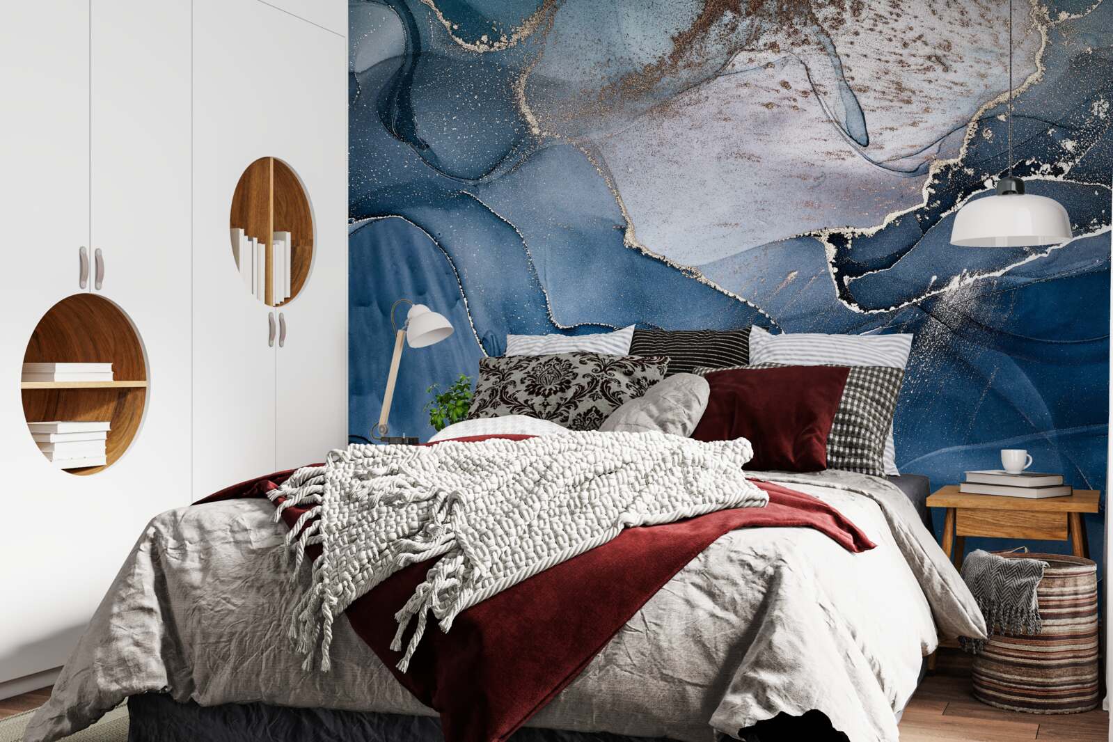 Fototapeta odtiene alkoholových atramentov