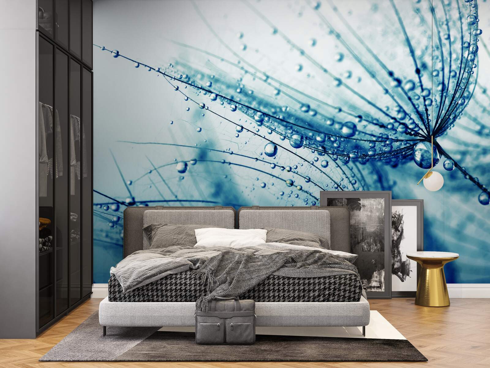 Fototapeta kvapky na púpavu