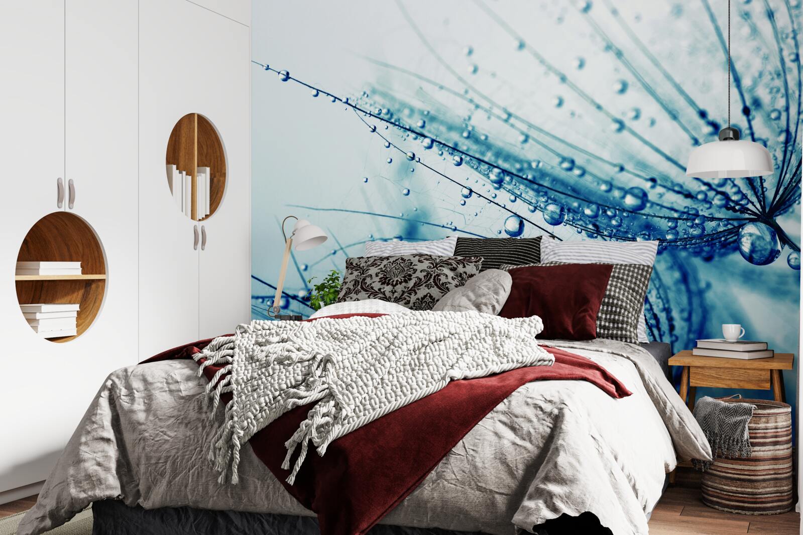 Fototapeta kvapky na púpavu