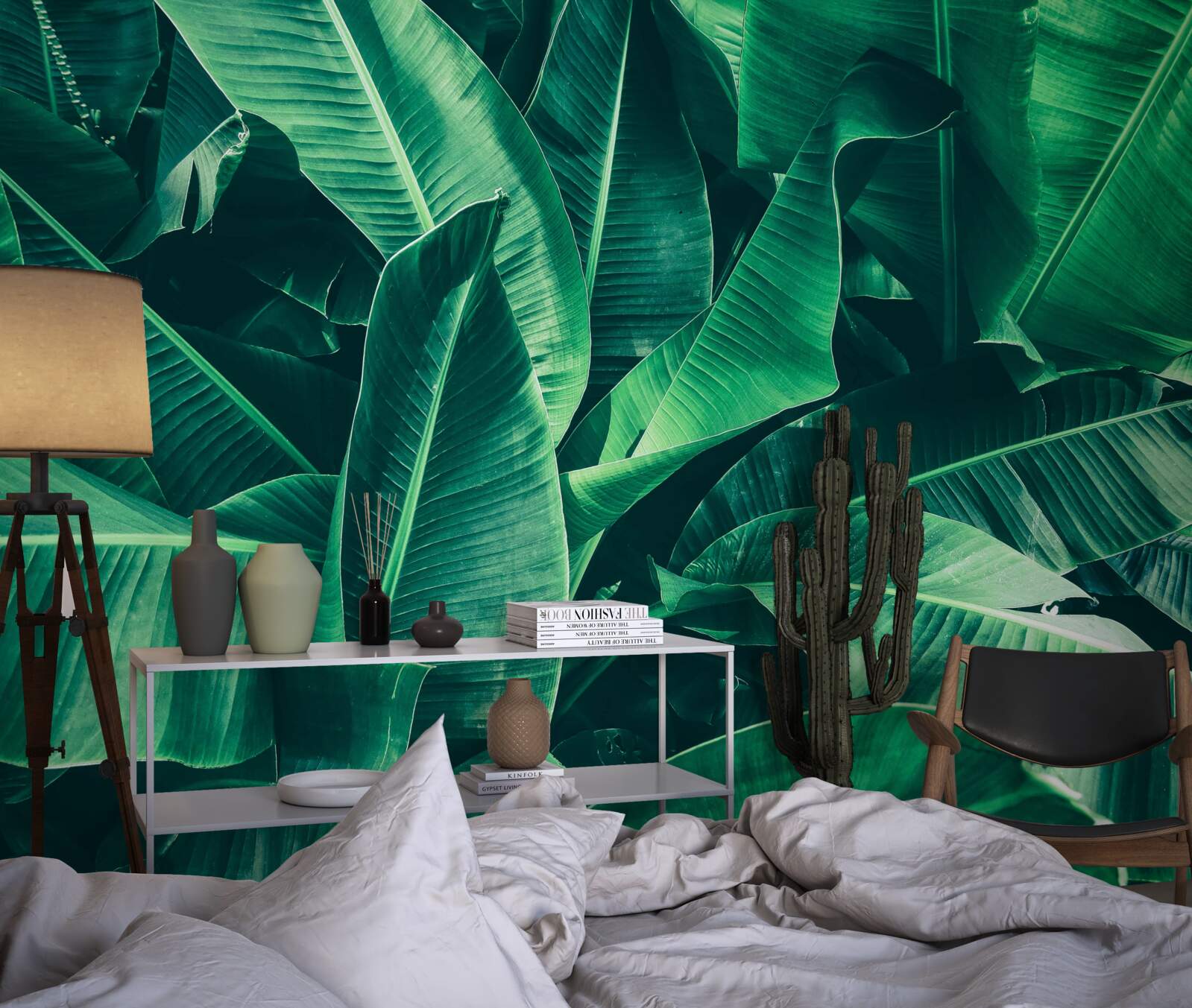 Fototapeta tropická vegetácia so smaragdovým odtieňom