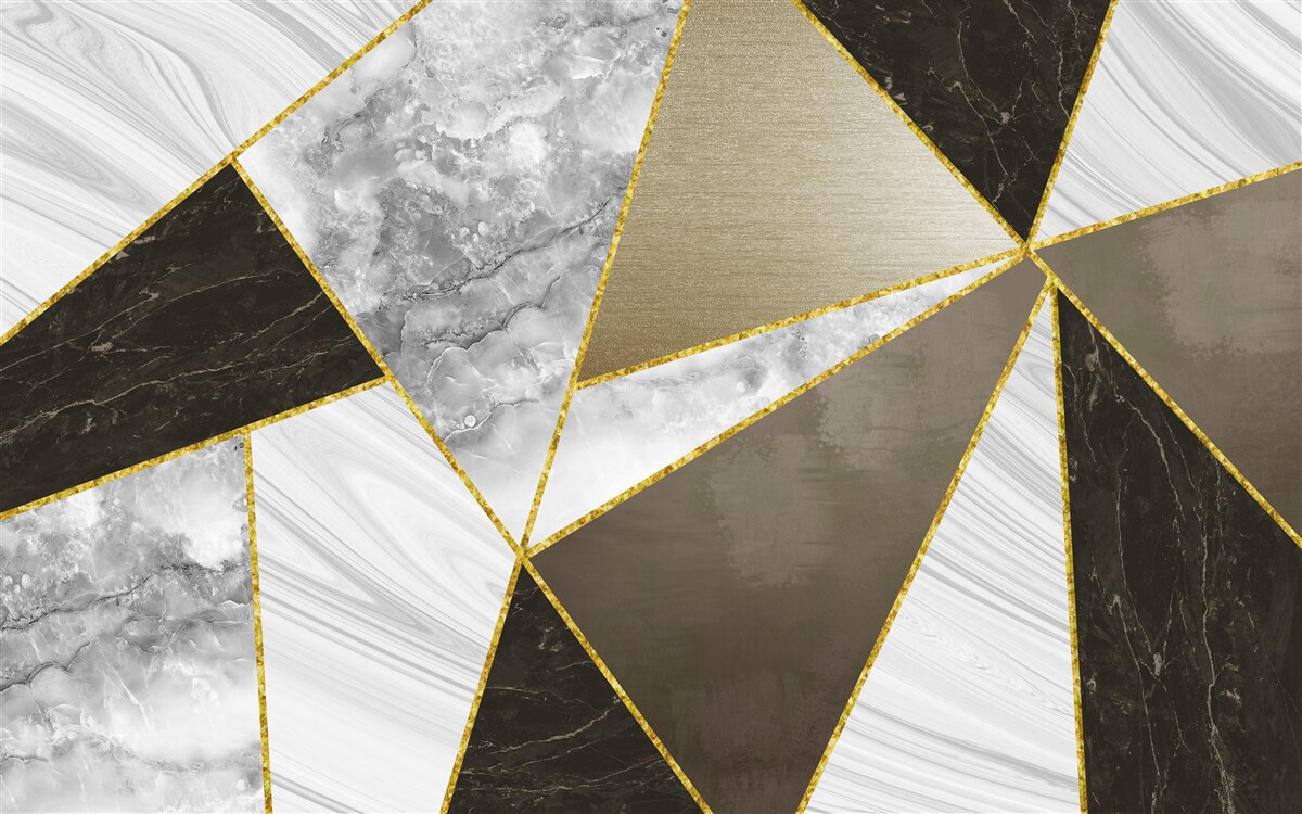 Fototapeta trojuholníková abstrakcia