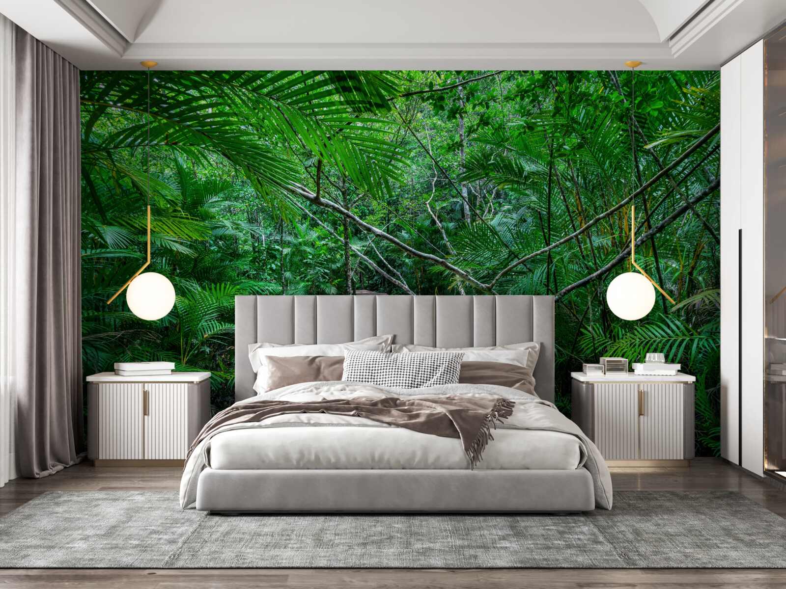 Fototapeta Cesta do čarovných zelených trópov