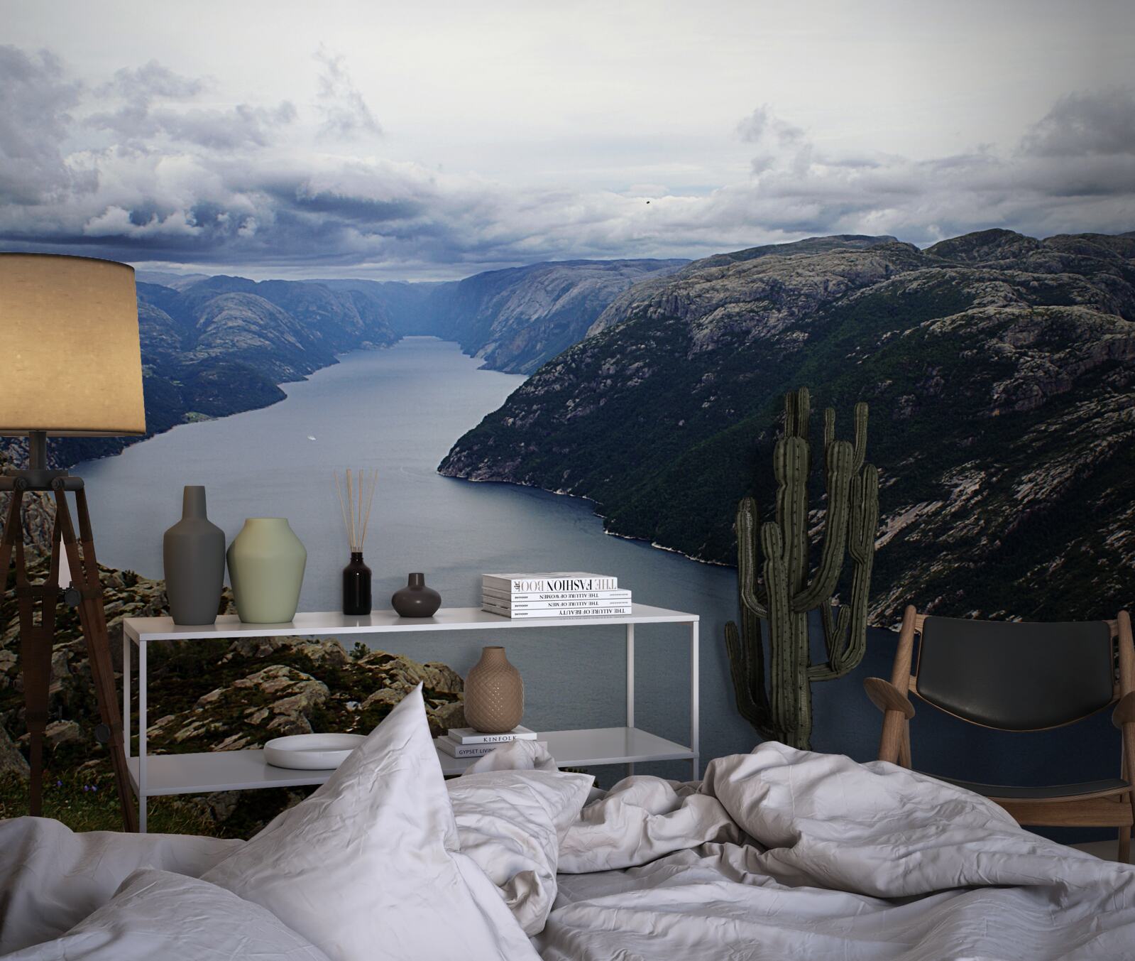 Fototapeta pokojná horská rieka