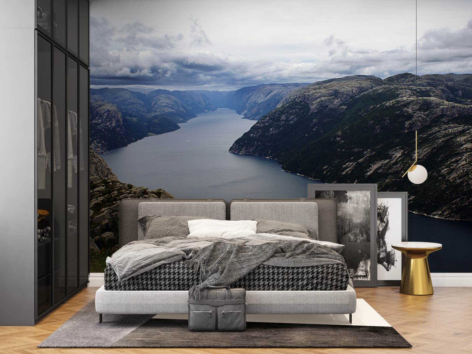 Fototapeta pokojná horská rieka