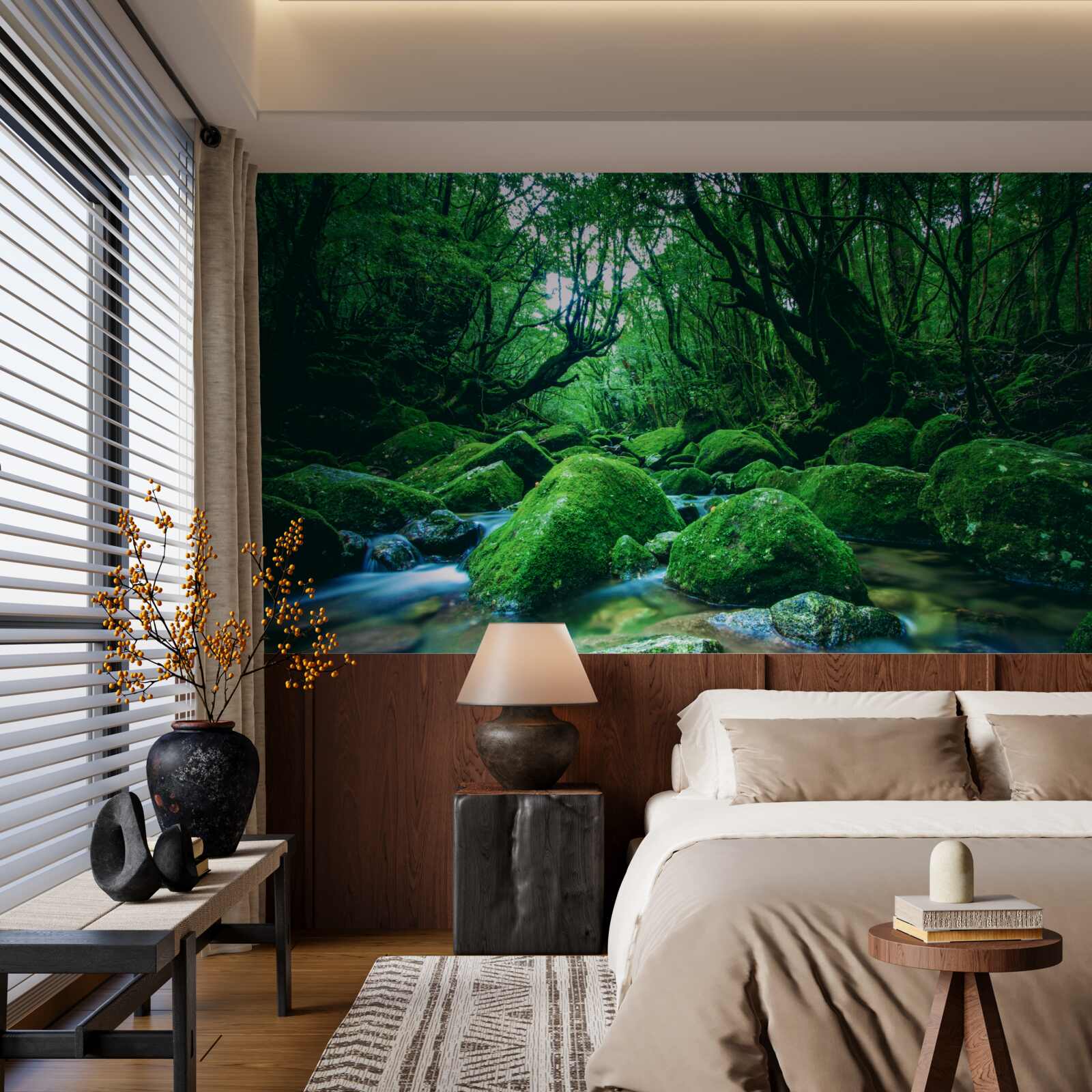 Fototapeta les spiaci na úpätí vodopádu