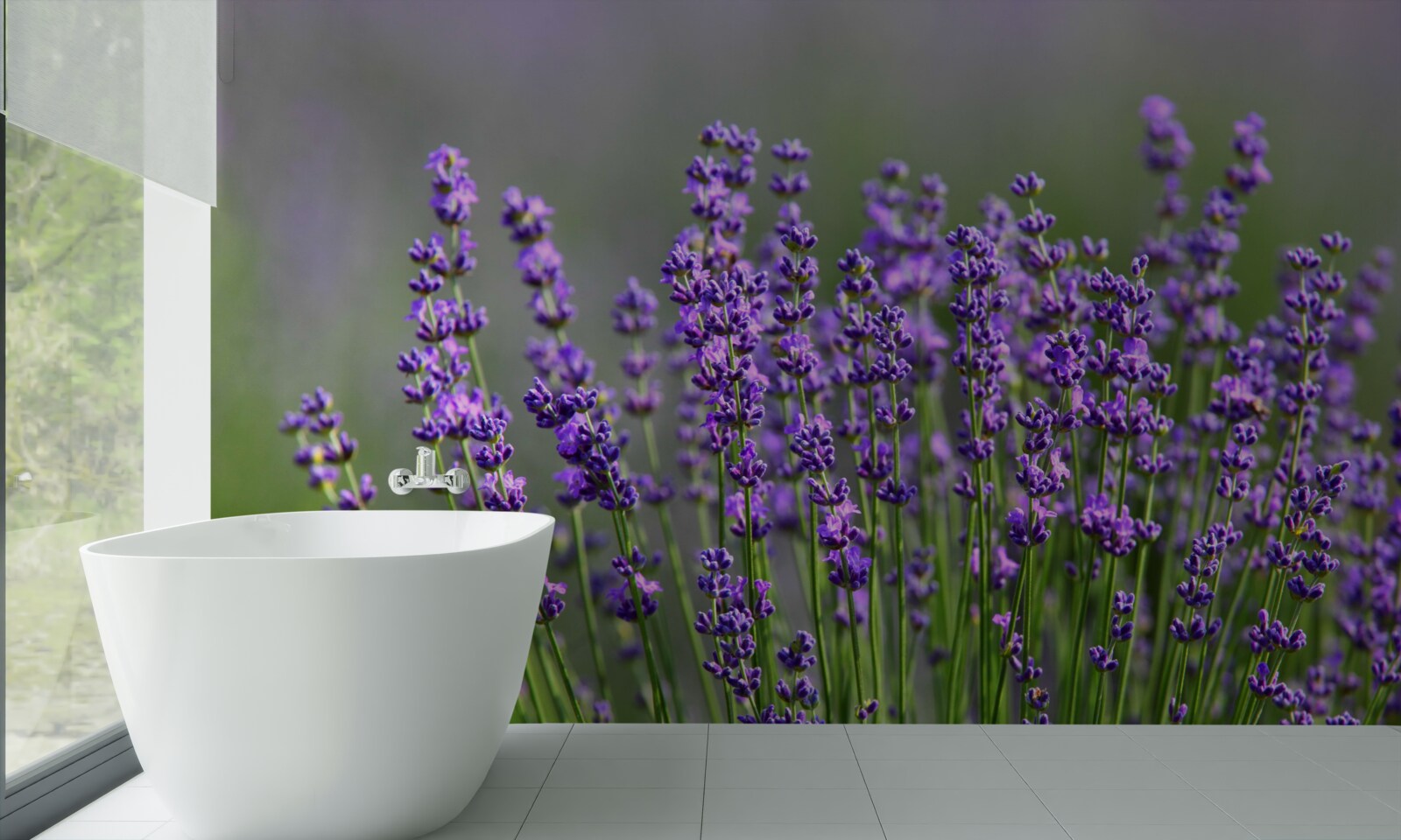 Fototapeta levanduľovo-fialová farba