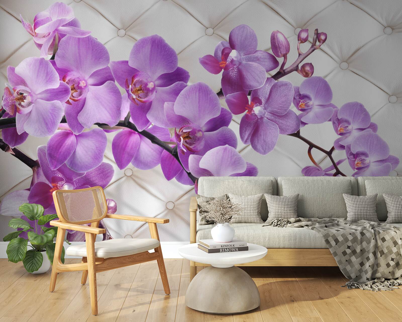 Fototapeta textúra obsahuje konáre orgovánovej orchidey