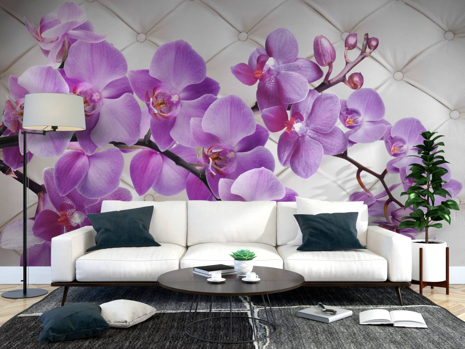 Fototapeta textúra obsahuje konáre orgovánovej orchidey