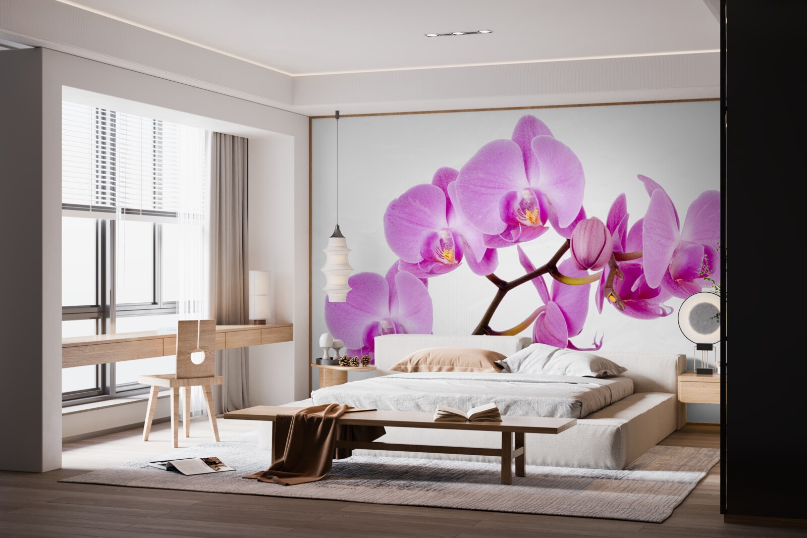 Fototapeta fialová aphrodite orchidea