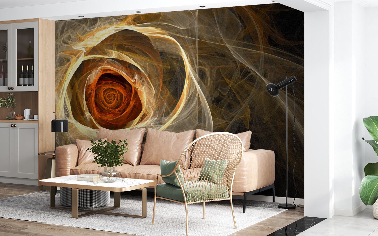 Fototapeta abstraktná svetloružová textúra