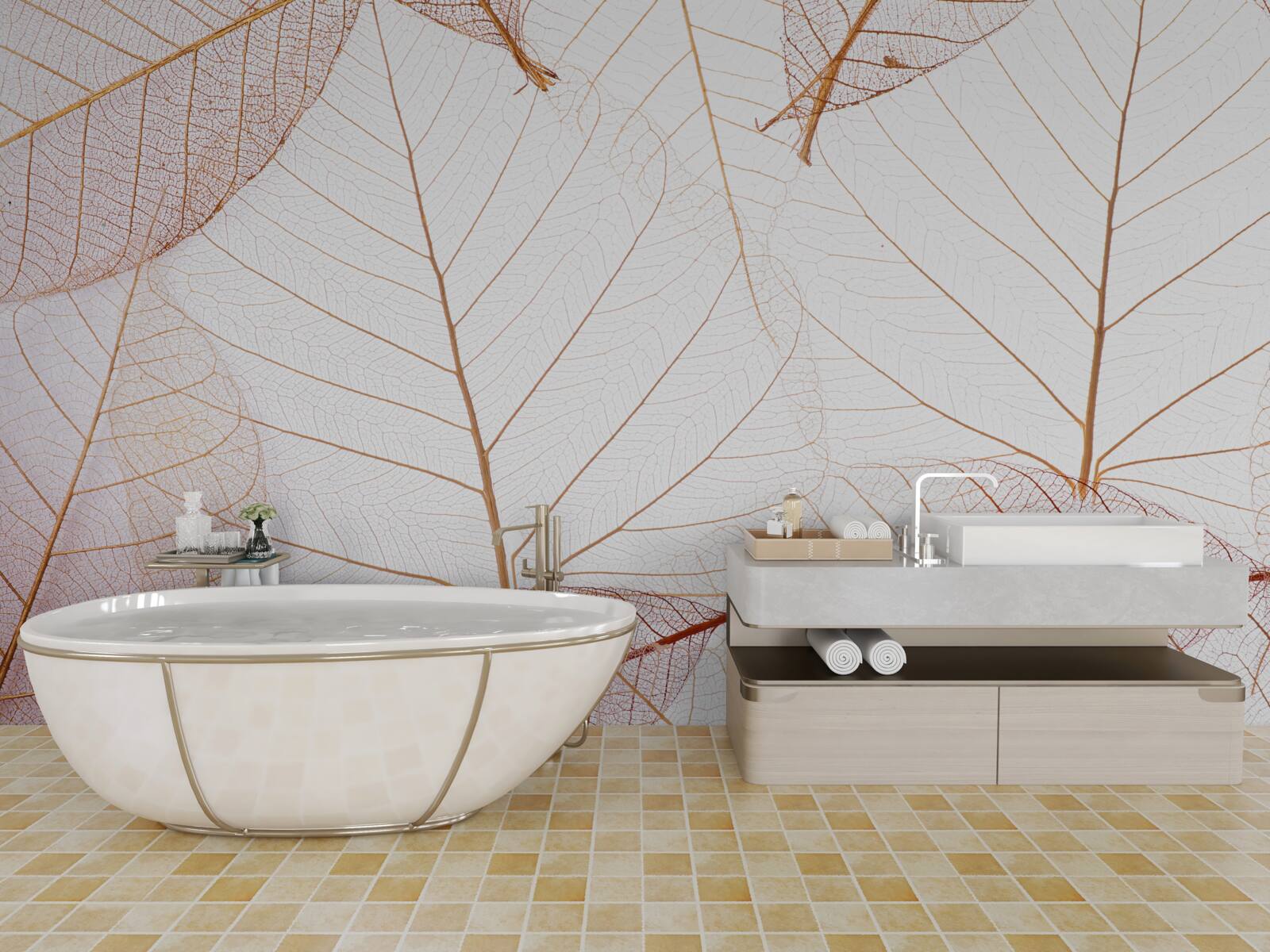 Fototapeta priehľadné obliečky v jemnom ružovom odtieni