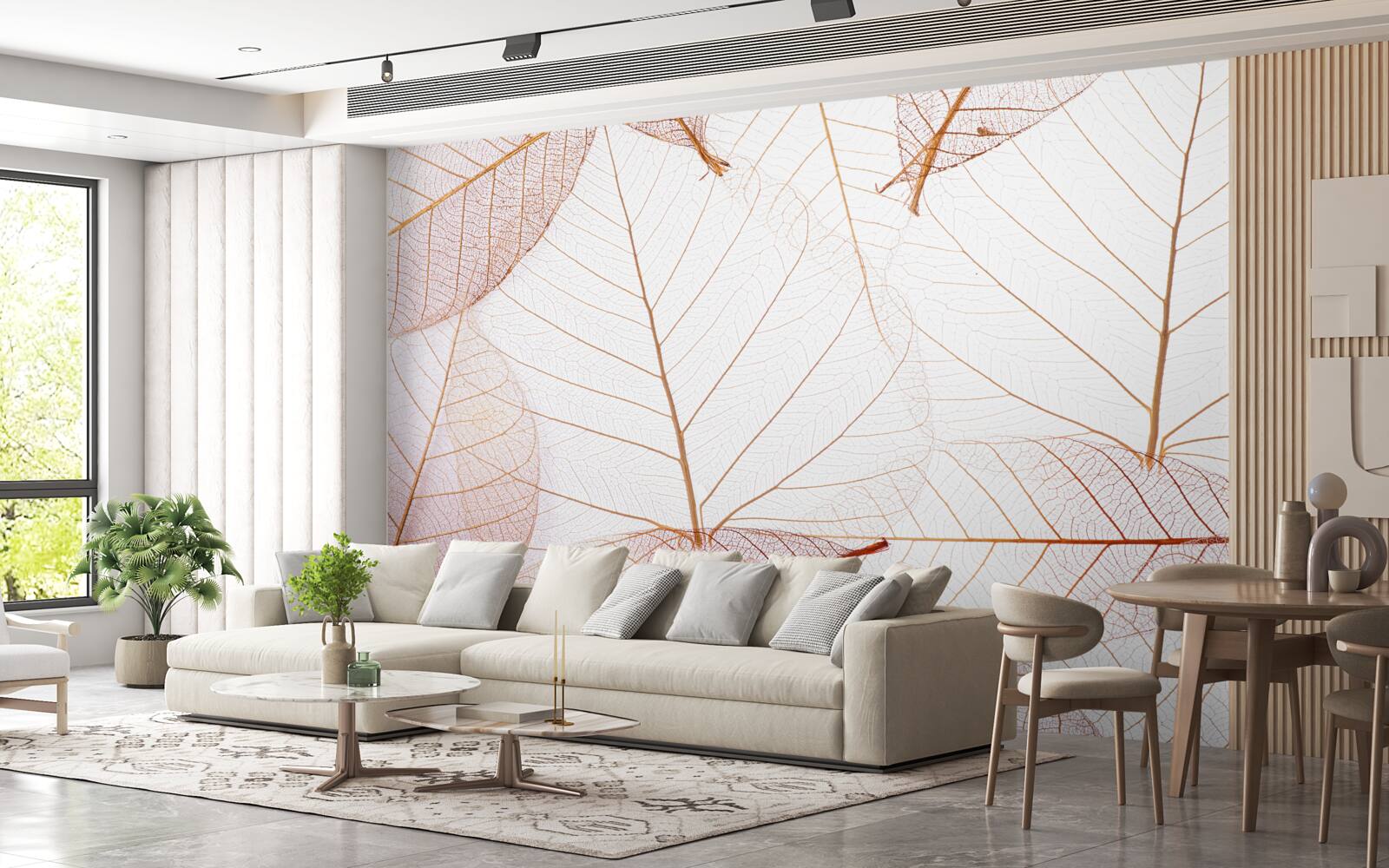 Fototapeta priehľadné obliečky v jemnom ružovom odtieni