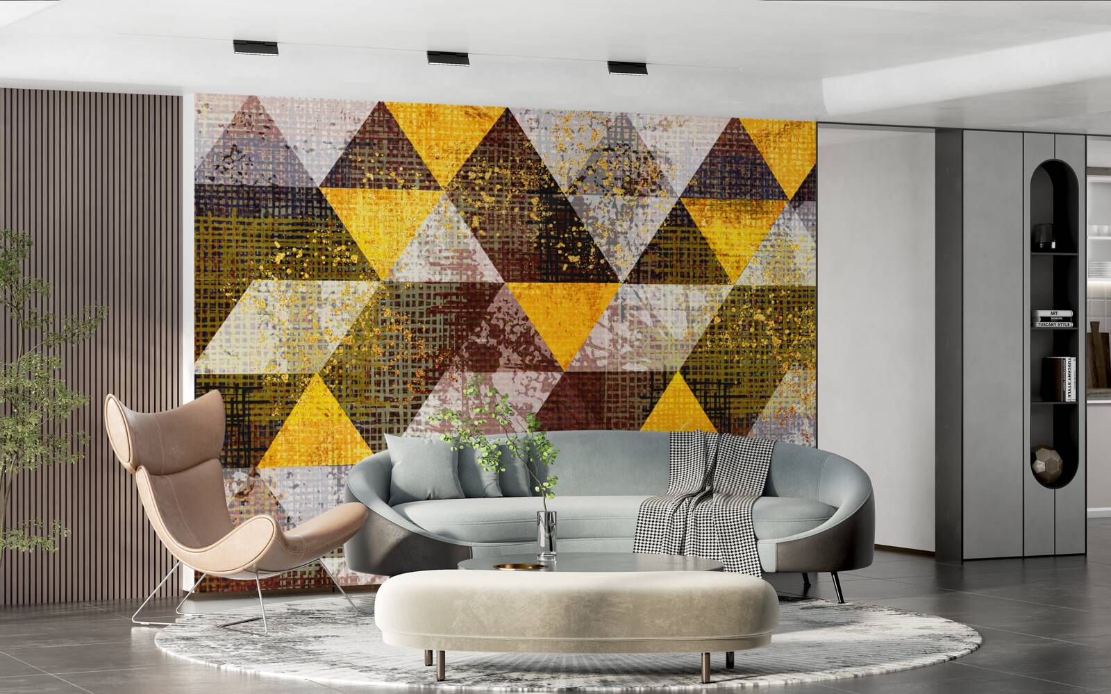 Fototapeta štruktúra viacfarebných kosoštvorcov