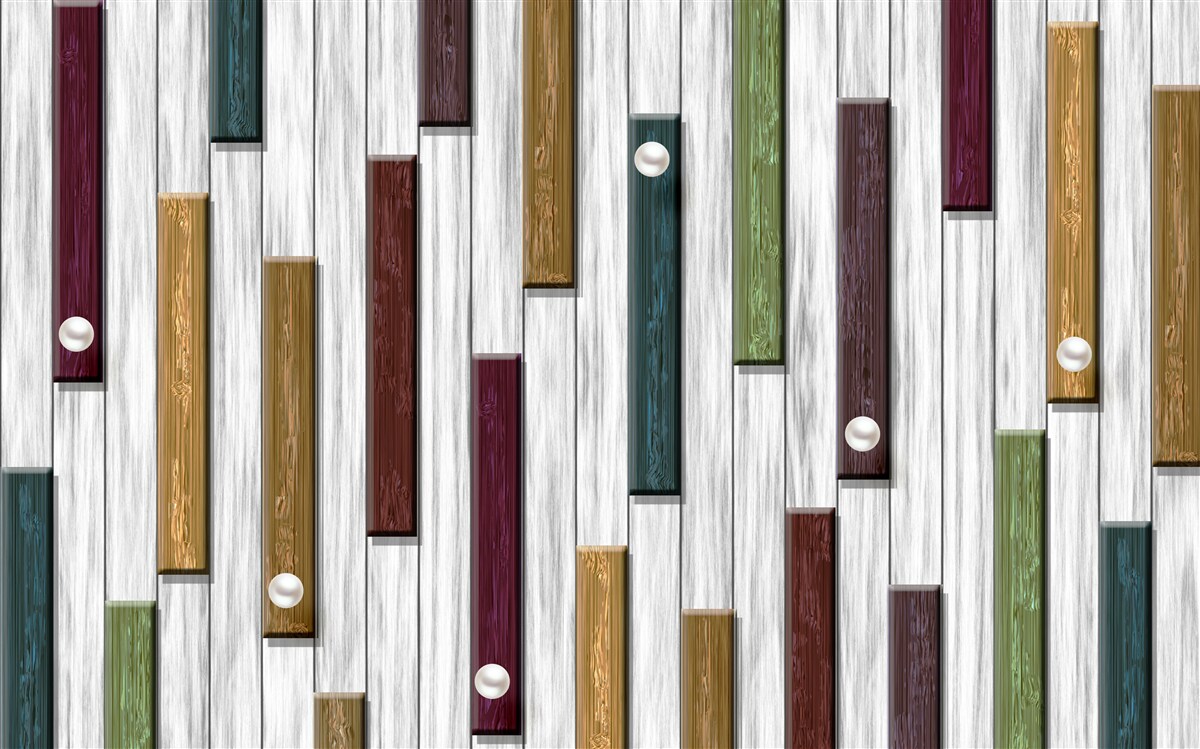 Fototapeta viacfarebné pruhy na sivom podklade