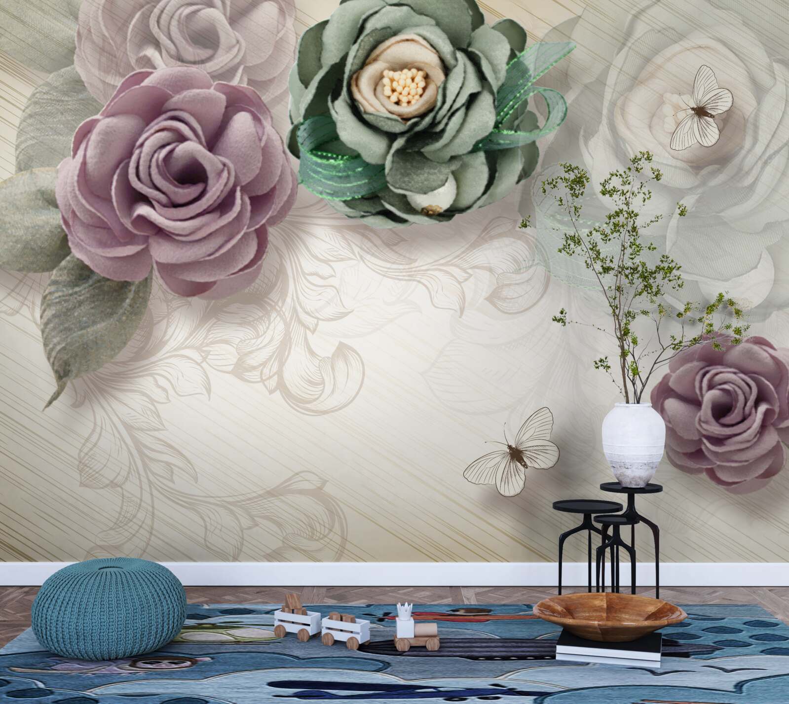 Fototapeta jedinečné malebné obrázky ruží