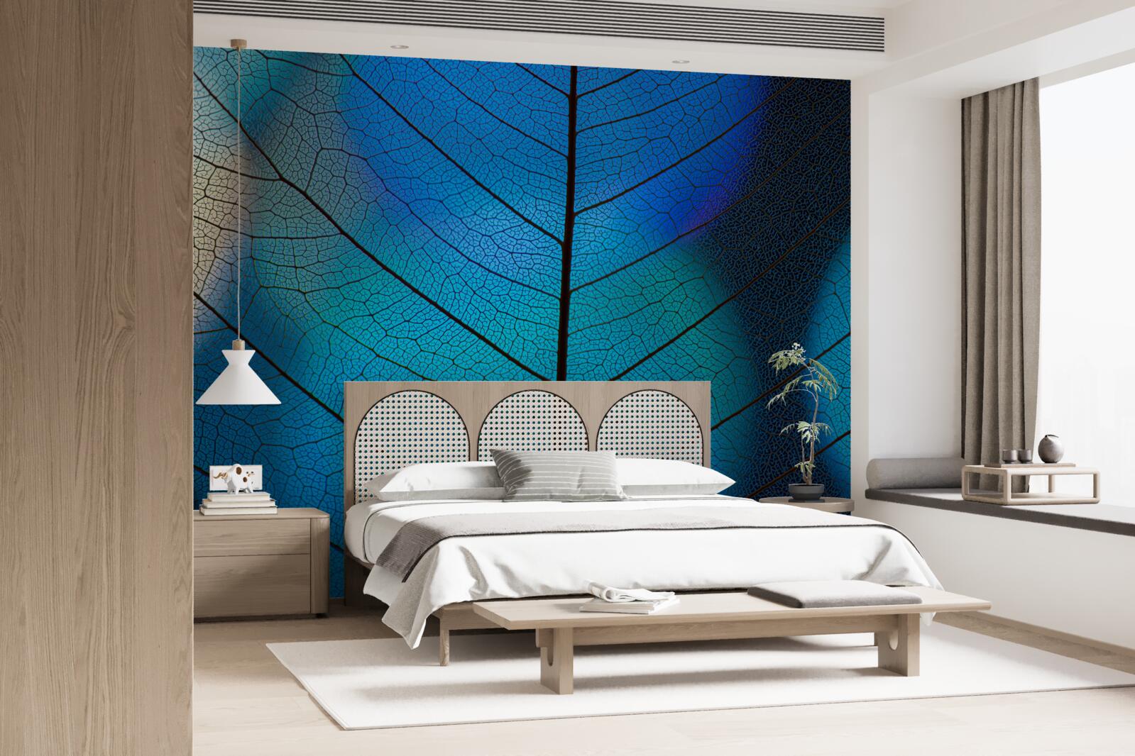 Fototapeta jemná tenká štruktúra listov