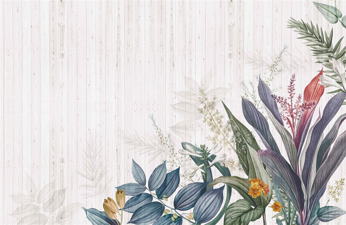 Fototapeta listy exotického pôvodu