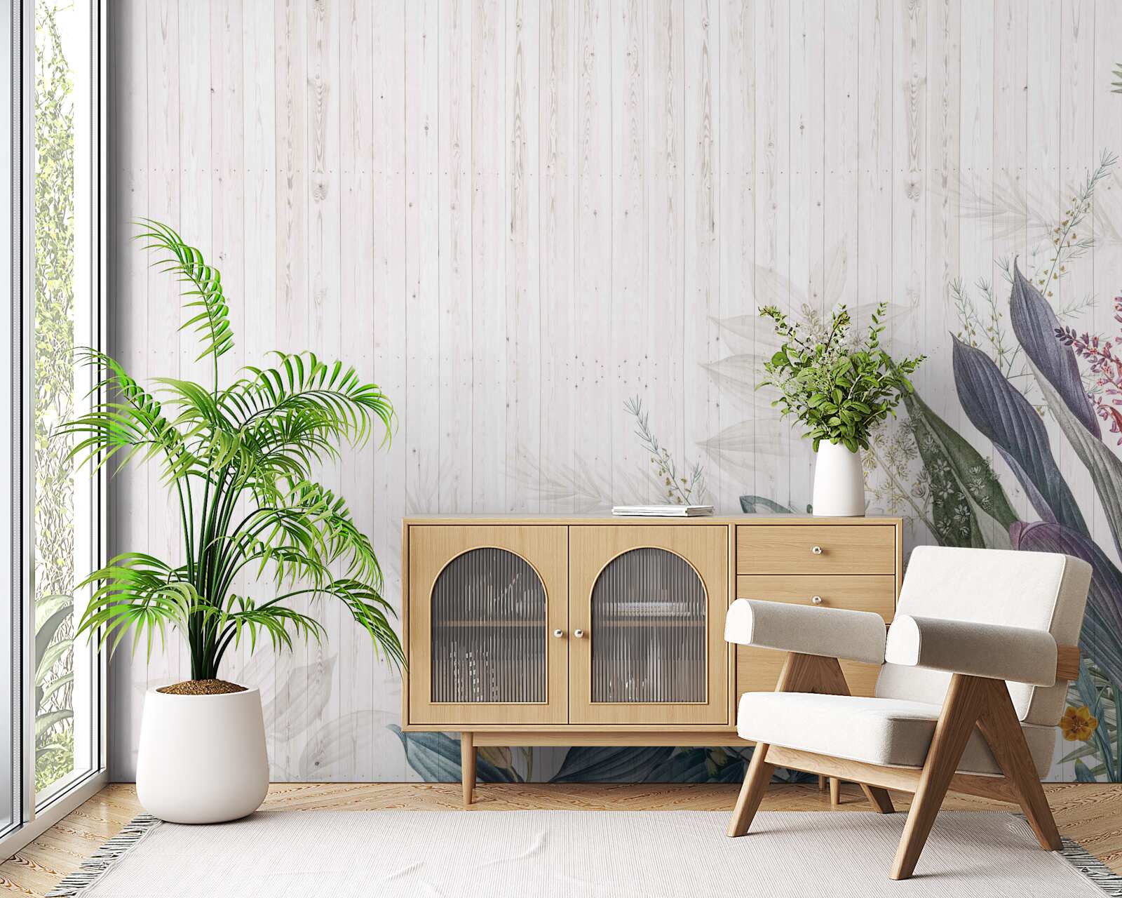 Fototapeta listy exotického pôvodu