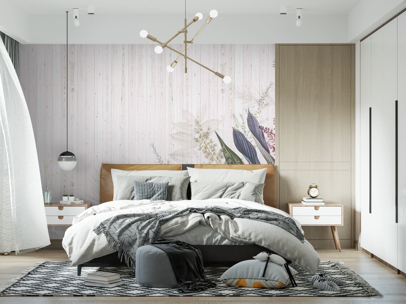 Fototapeta listy exotického pôvodu