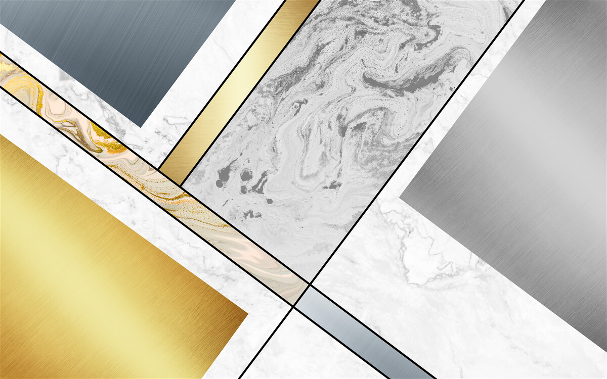 Fototapeta kombinácia rôznych druhov mramoru