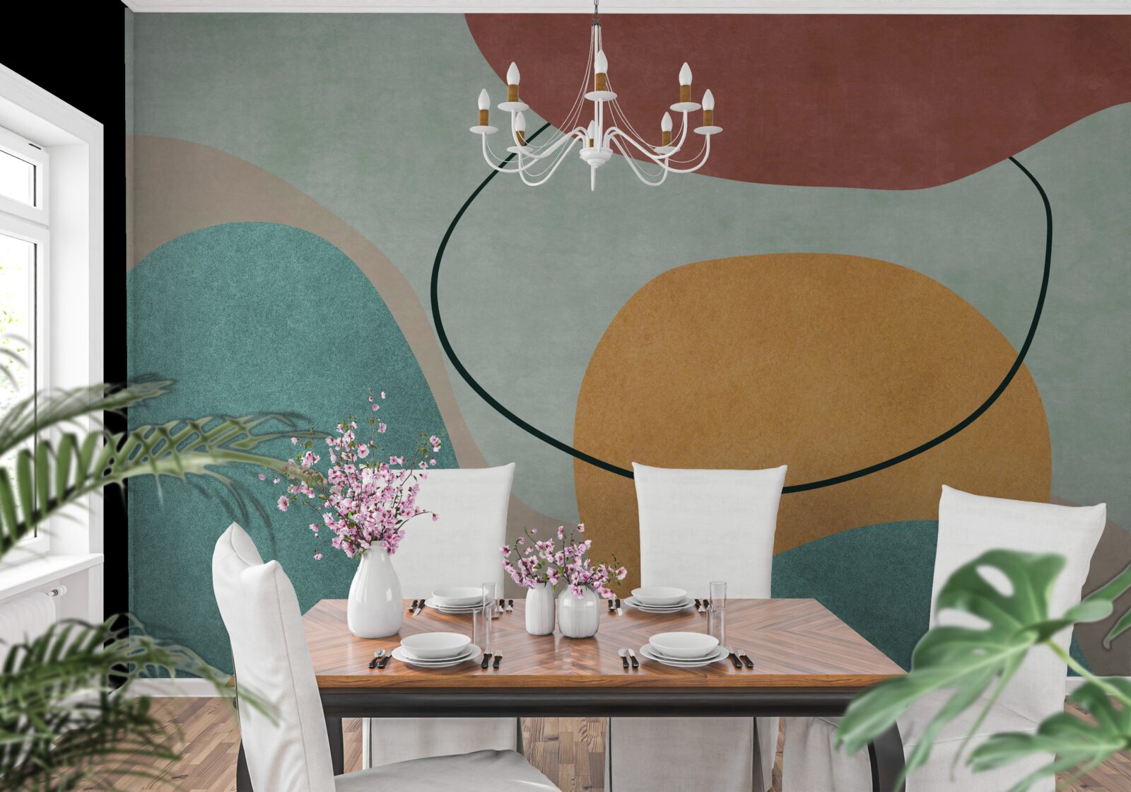 Fototapeta voda pohlcuje vychádzajúce slnko